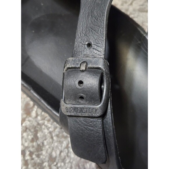 Birkenstock Gizeh EVA Women's Sandals Black Rubber Flip Flops - Size 37 - Picture 6 of 6